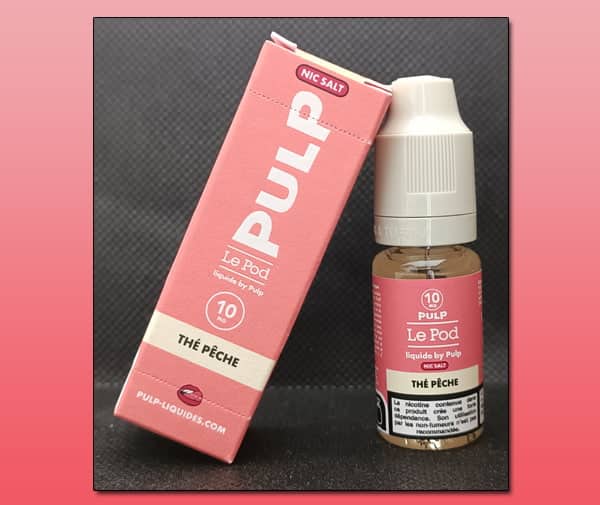Thé Pêche (Gamme Le Pod Liquide) par Pulp - 2