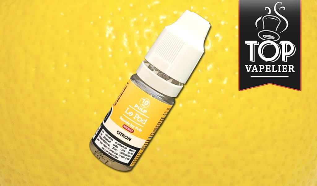 Citron (Gamme Le Pod Liquide by Pulp) par Pulp