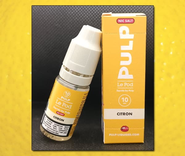 Citron (Gamme Le Pod Liquide by Pulp) par Pulp - 1