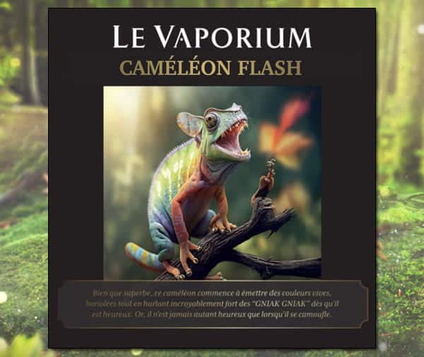 Caméléon Flash par Le Vaporium - 1