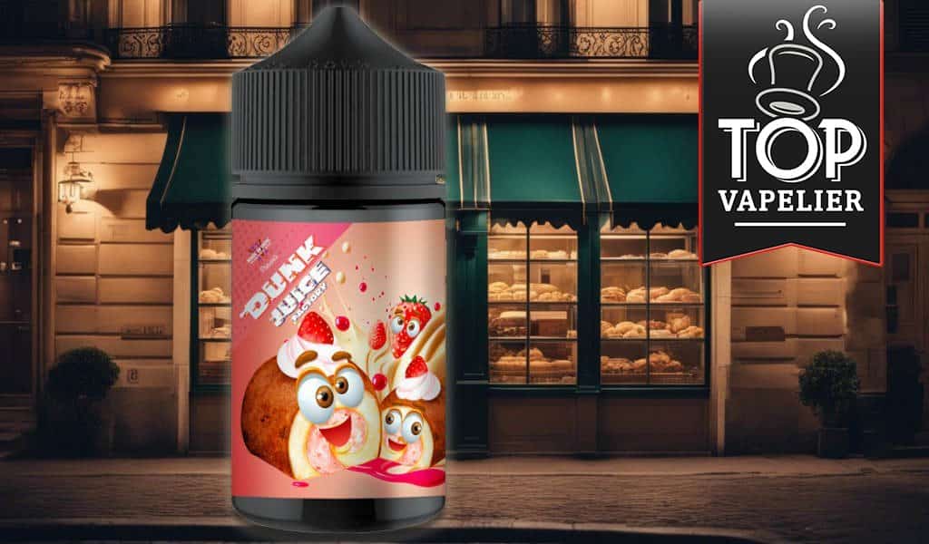 Biscuit Roulé à la Fraise (Gamme Dunk Juice Factory) par Made In Vape