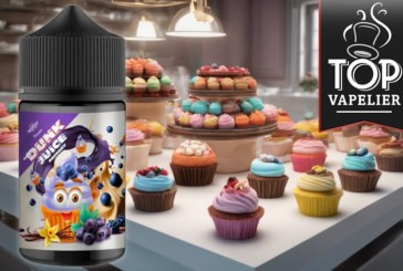 Cupcake Myrtille Vanille (Gamme Dunk Juice Factory) par Made in Vape
