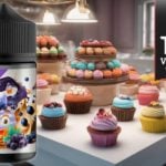 Cupcake Myrtille Vanille (Gamme Dunk Juice Factory) par Made in Vape
