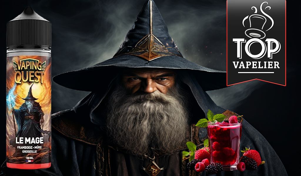 Le Mage (Gamme Vaping Quest) par Mixup Labs