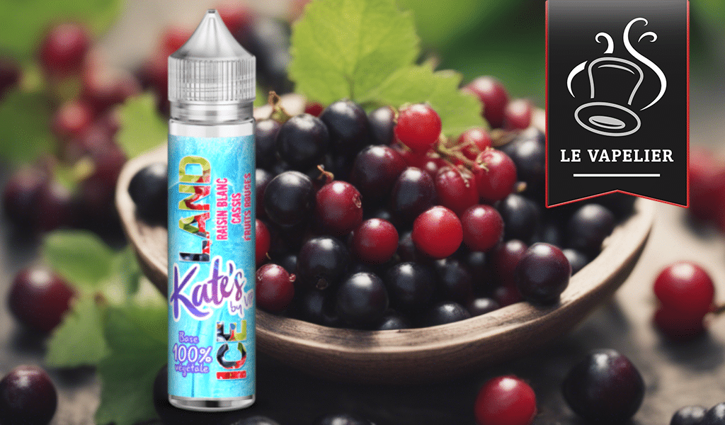 Raisin Blanc Cassis Fruits Rouges (Gamme Kate’s) par Vaping in Paris