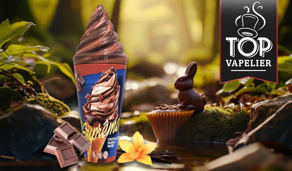 Chocolate Vanilla (Gamme E-Cone Suprême) par Vape Maker