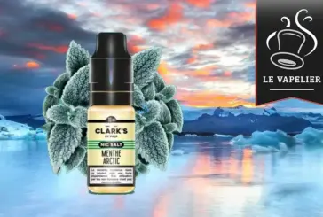 Menthe Arctic (Gamme Clark’s Nic Salt) par Pulp Liquides