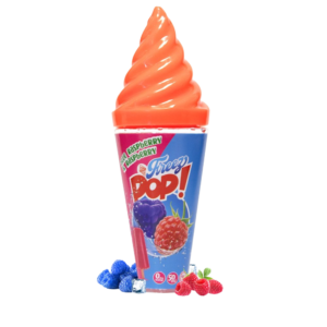 Pop Raspberry - Blue Raspberry (Gamme Freez Pop E-Cone) par Vape Maker - 1