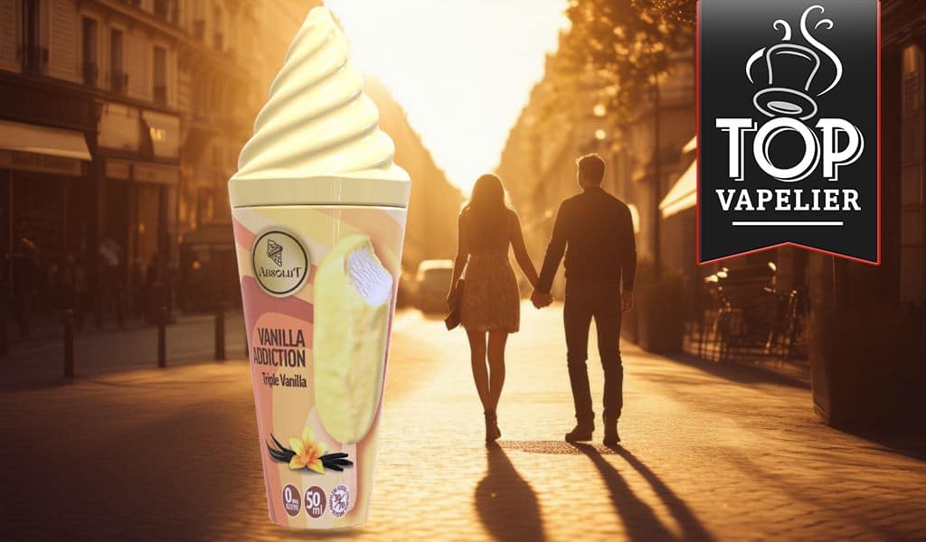 Vanilla Addiction (Gamme E-Cône Absolut) par Vape Maker