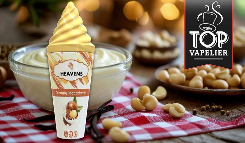 Creamy Macadamia (Gamme E-Cone Heavens) par Vape Maker