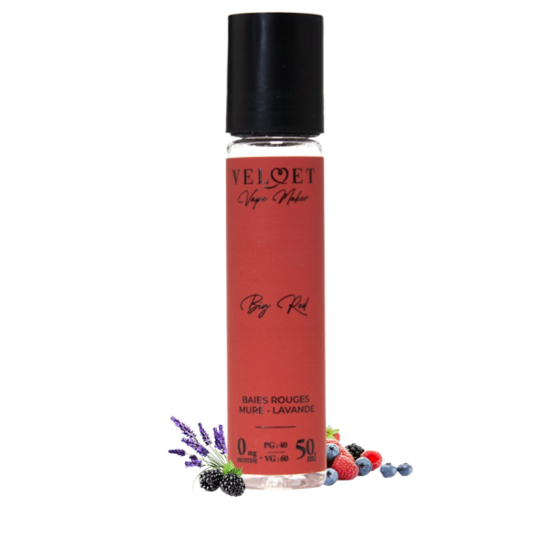 Big Red (Gamme Velvet) par Vape Maker - 1