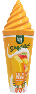 Exotic Mango (Gamme Sombrero E-Cone) Par Vape Maker - 1