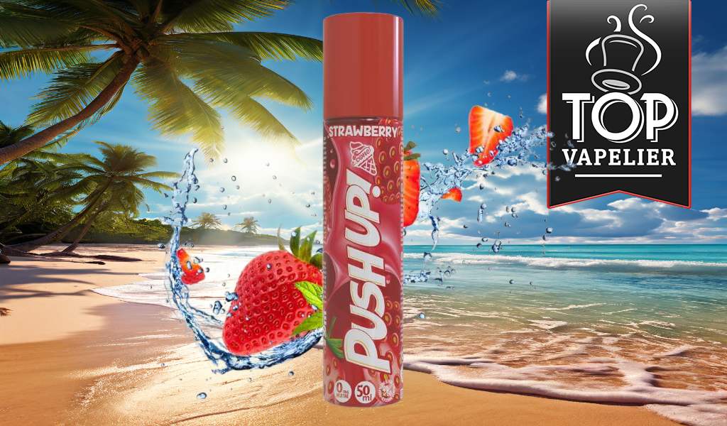 Fraise (Gamme Push Up E-Cône) par Vape Maker