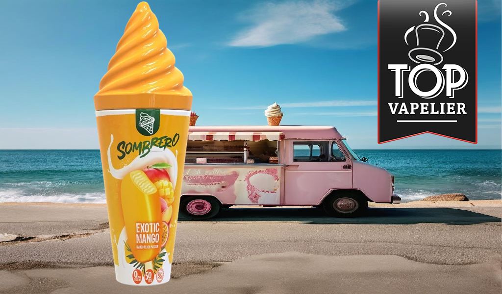 Exotic Mango (Gamme Sombrero E-Cone) Par Vape Maker