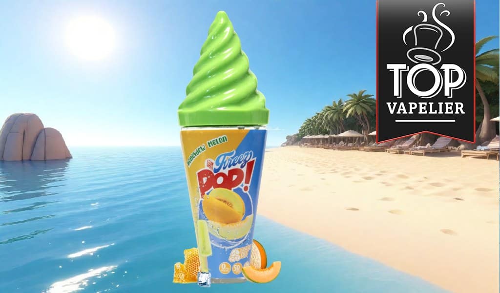 Pop Melon Honeydew ( Gamme Freez Pop E-Cone) Par Vape Maker