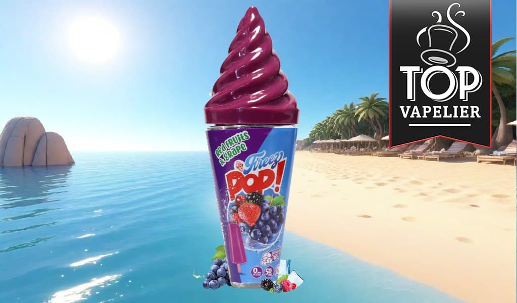 Pop Grape Red Fruits (Freez Pop E-Cone) Par Vape Maker