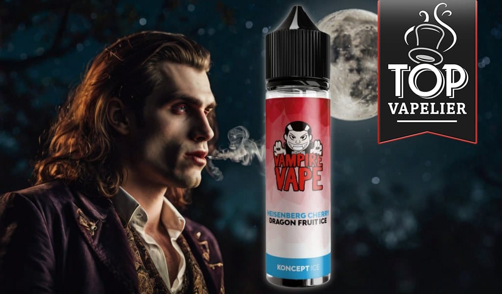 Heisenberg Cherry Dragon Fruit Ice (Gamme Koncept Ice) par Vampire Vape