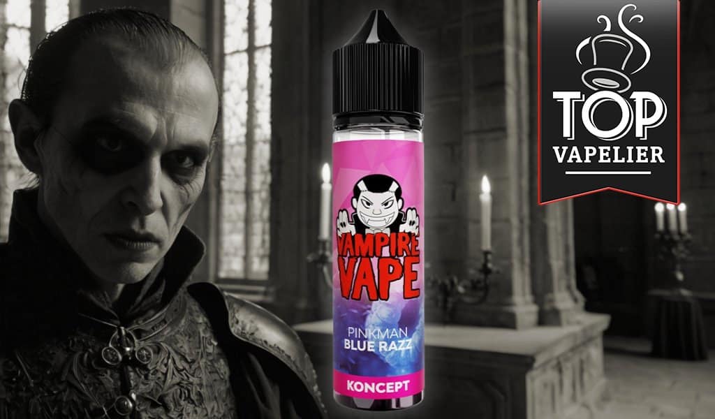 Pinkman Blue Razz (Gamme Koncept Ice) par Vampire Vape
