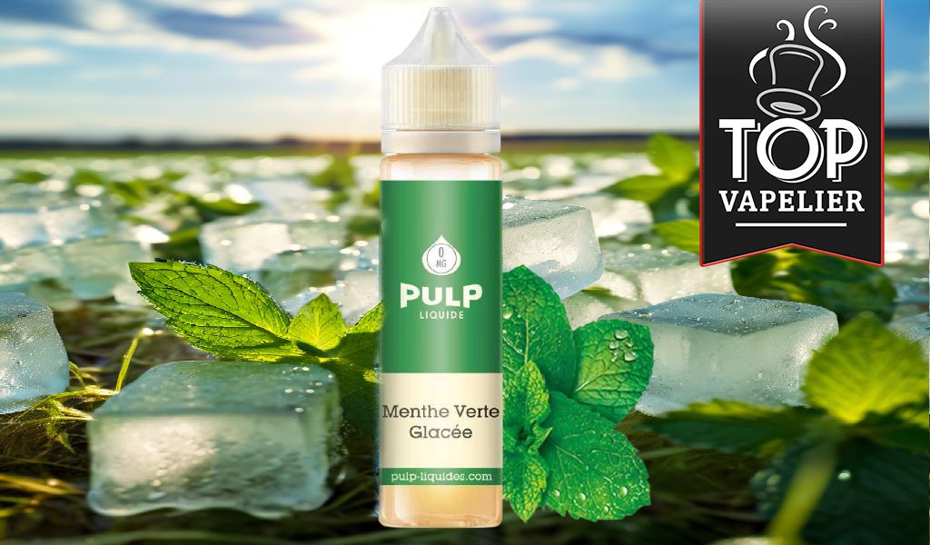 Menthe Verte Glacée (Gamme Pulp Original) par Pulp