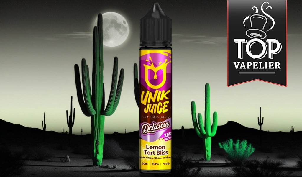 Lemon Tart Bliss (Gamme Delicious) Par Unik Juice