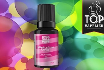 Bubble Gum Givré (Gamme King Salt Puff) par CDS Lab