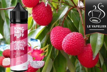 Dragon Litchi Givré (Gamme King Salt Puff) par CDS Lab