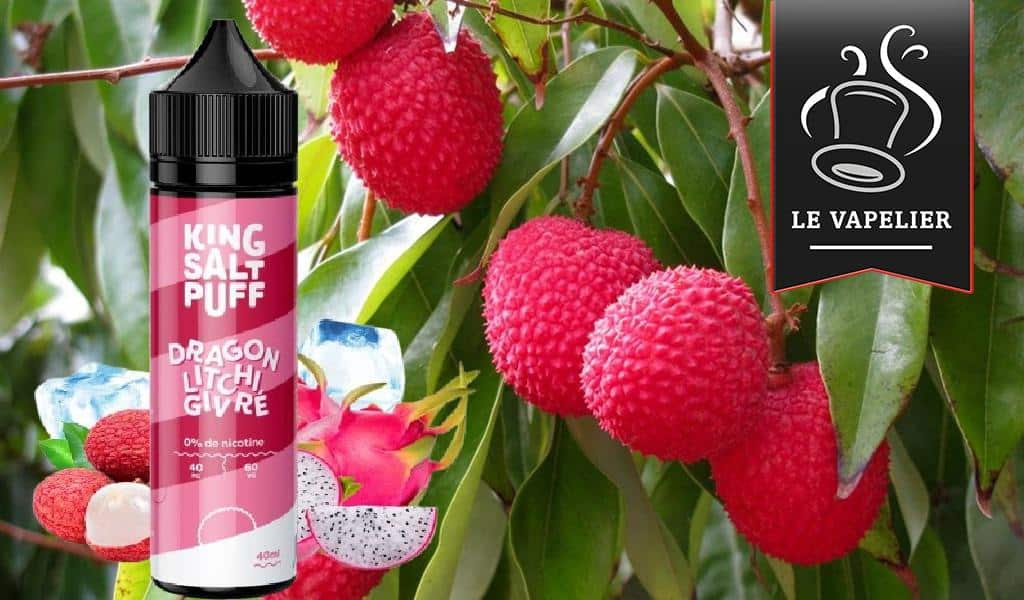 Dragon Litchi Givré (Gamme King Salt Puff) par CDS Lab