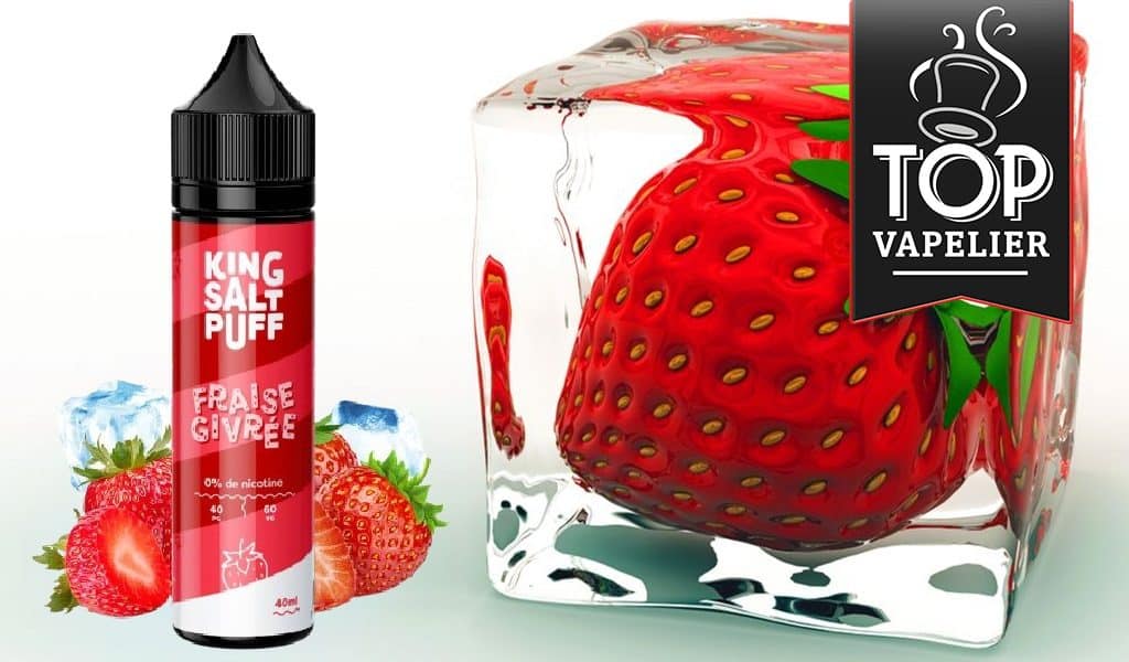 Fraise Givrée (Gamme King Salt Puff) par CDS Lab