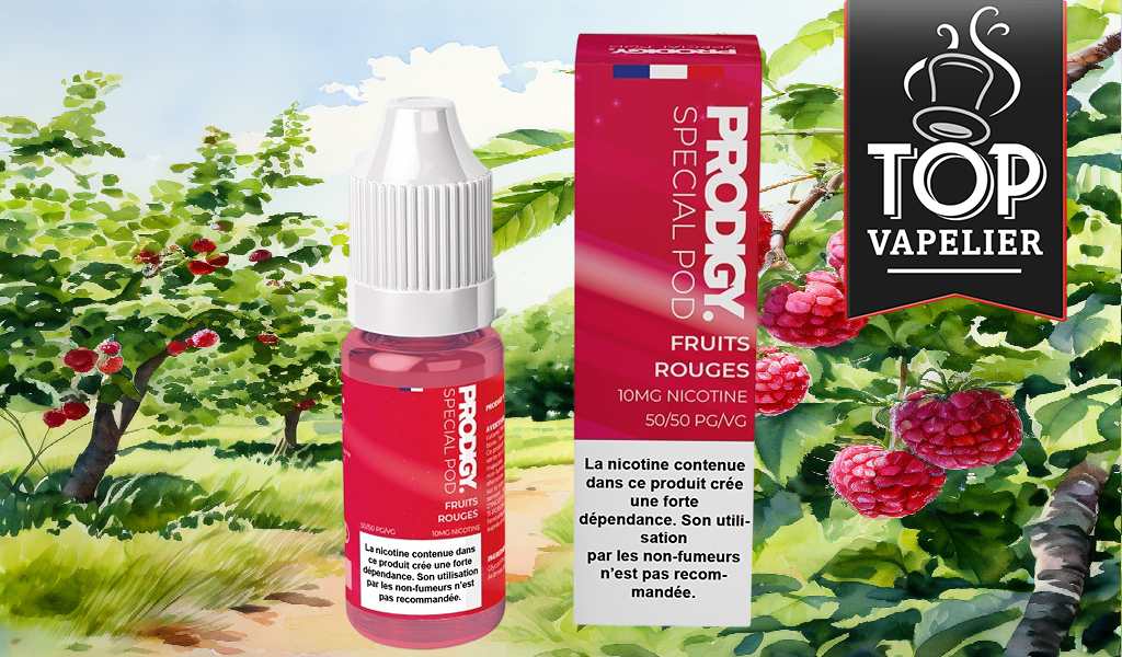 Fruits Rouges (Gamme Prodigy Special Pod) par Vape Maker