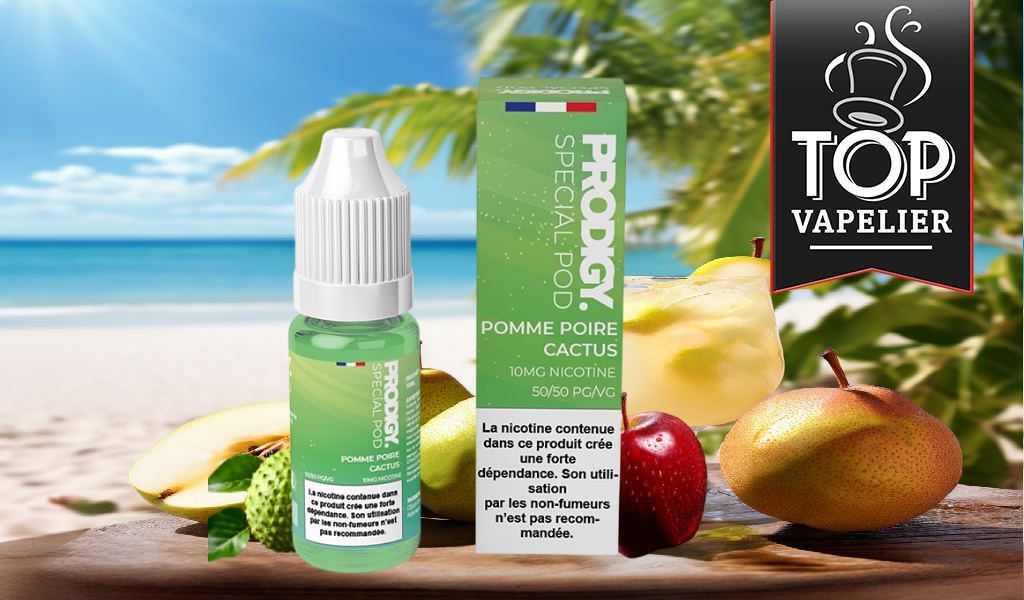 Pomme Poire Cactus (Gamme Prodigy Spécial Pod) par Vape Maker