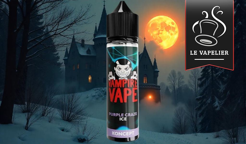 Purple Craze Ice (Gamme Koncept) par Vampire Vape