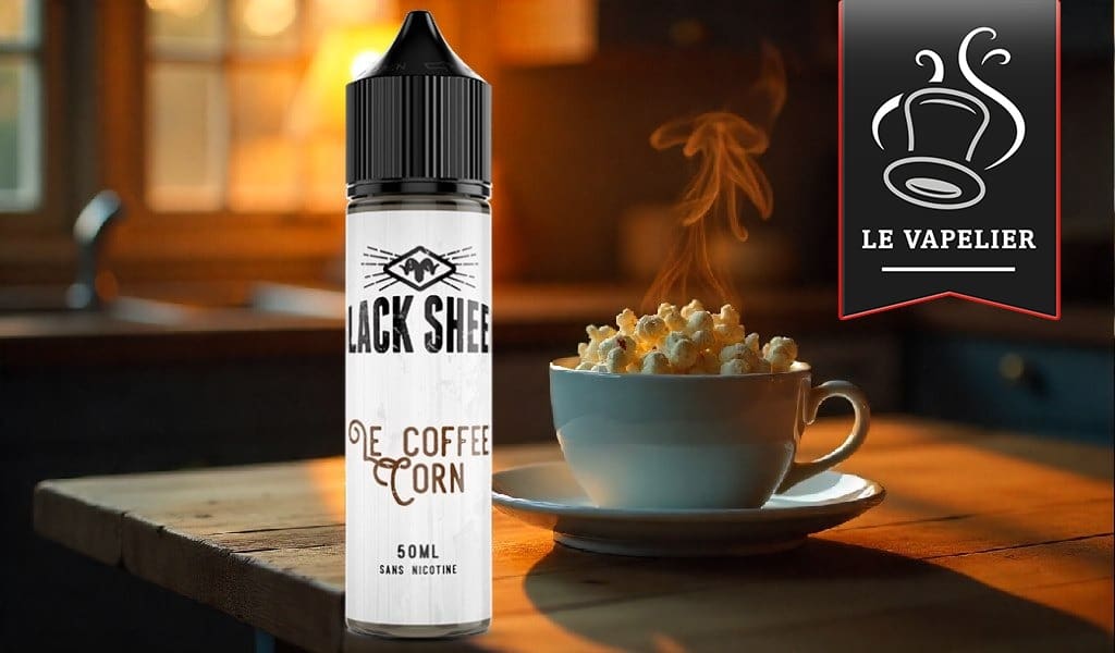 Le Coffee Corn (Gamme Black Sheep) par Green Vapes