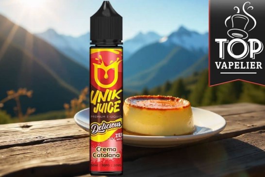Crema Catalana (Gamme Délicious) par Unik Juice