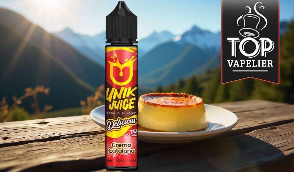 Crema Catalana (Gamme Délicious) par Unik Juice