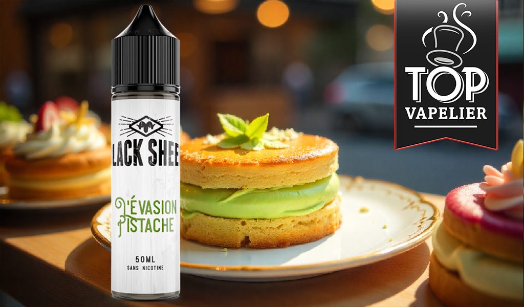 L’Évasion Pistache (Gamme Black Sheep) par Green Vapes