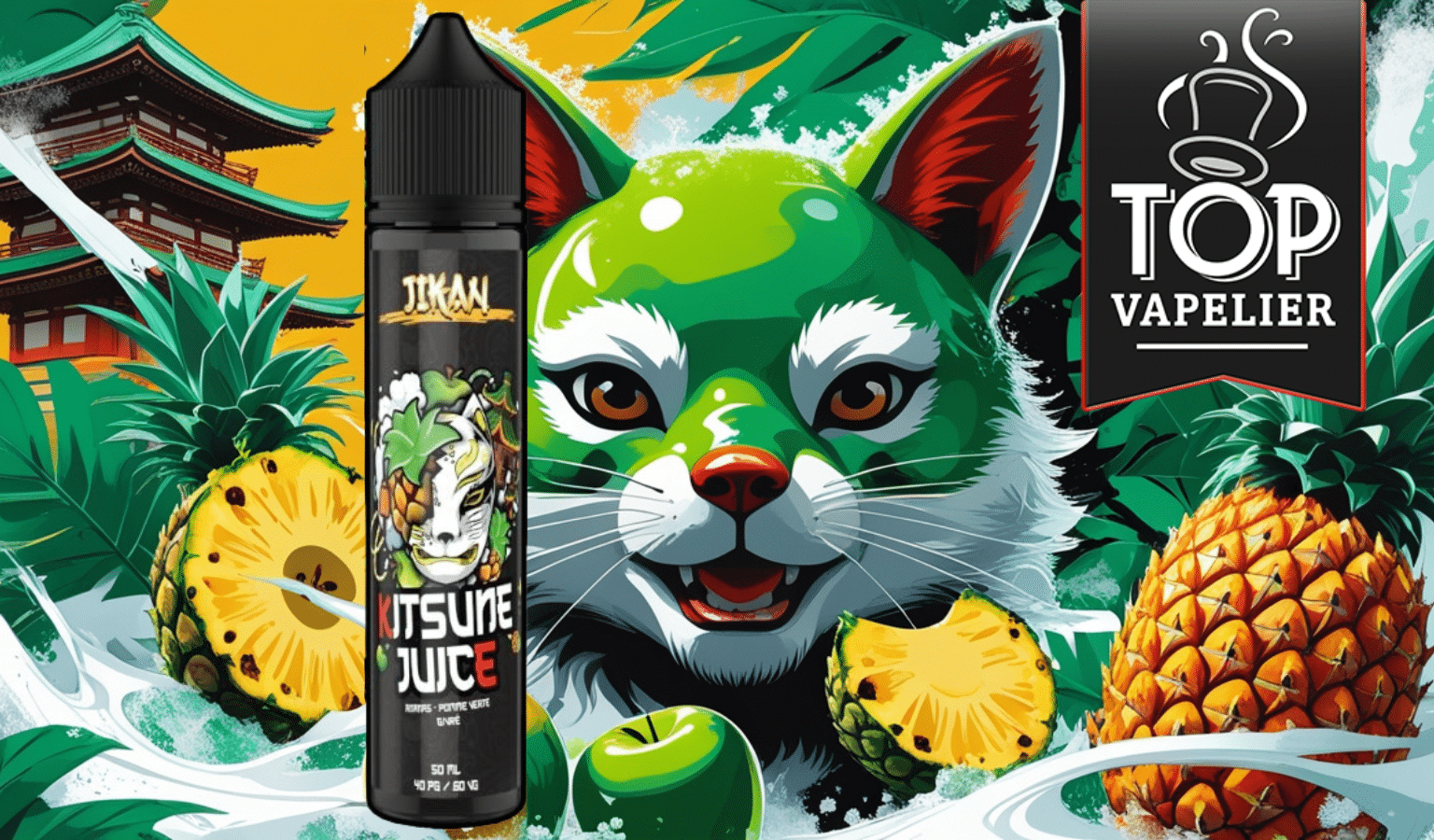 Jikan (Gamme Kitsune Juice) par Le Mixologue