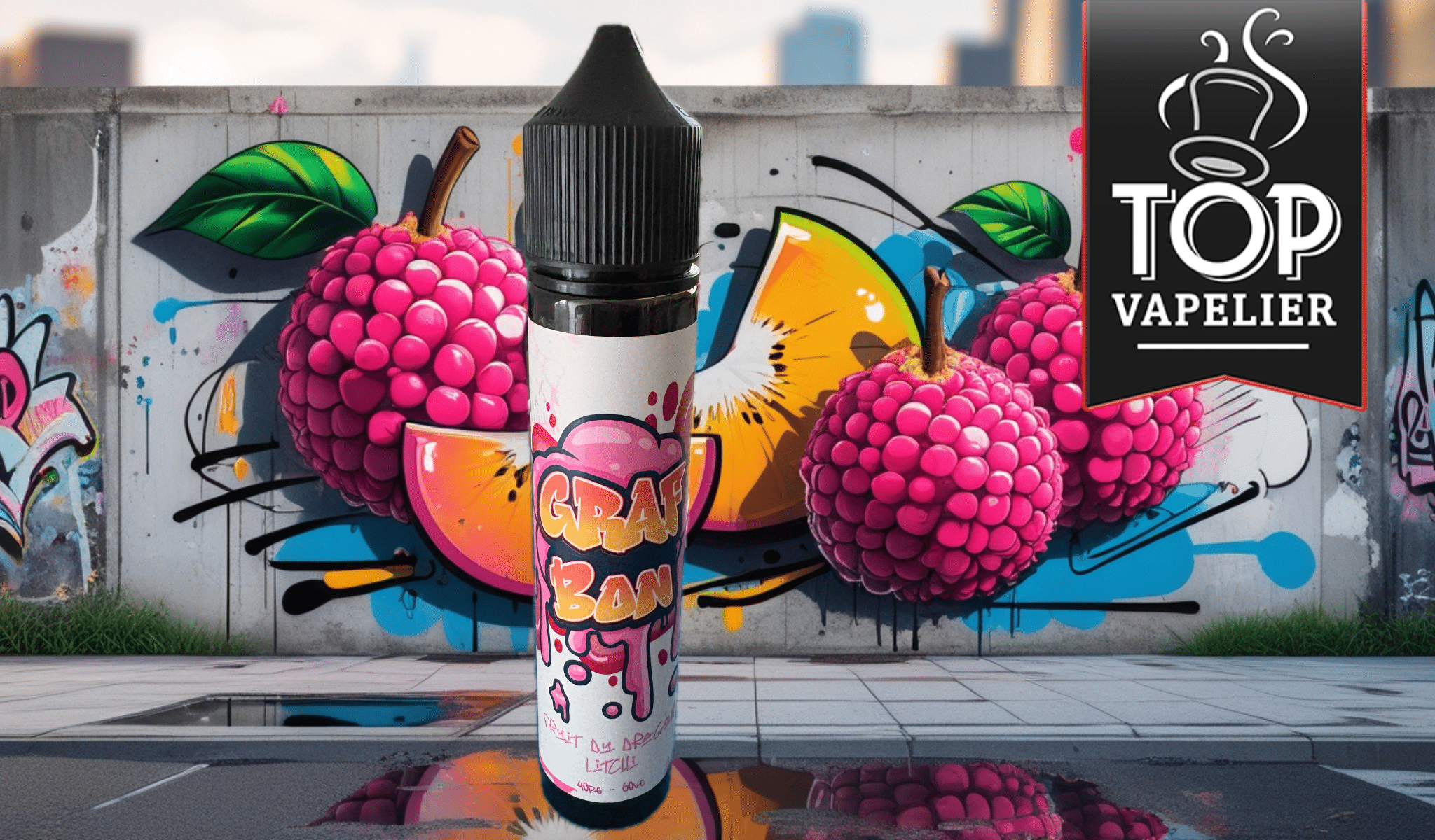 Fruit du Dragon, Litchi (Gamme Graf Bon) par Le Mixologue
