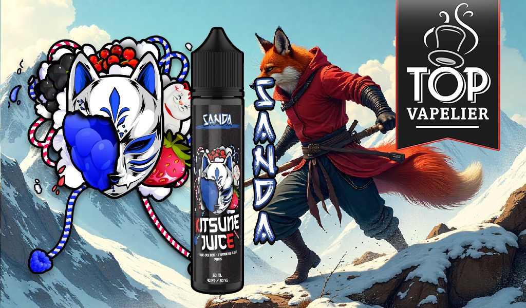 Sanda (Gamme Kitsune Juice) par Le Mixologue