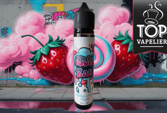 Barbe à Papa, Fraise (Gamme Graf Bon) par Le Mixologue