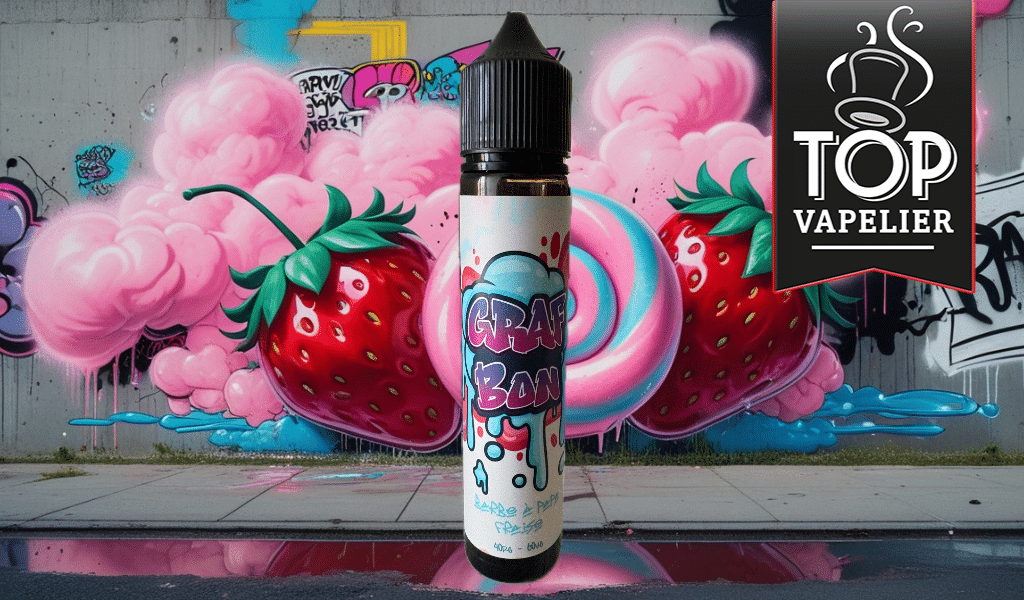 Barbe à Papa, Fraise (Gamme Graf Bon) par Le Mixologue