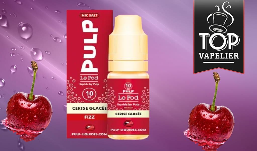 Cerise Glacée Fizz (Gamme Le Pod by Pulp-Fizz) par Pulp