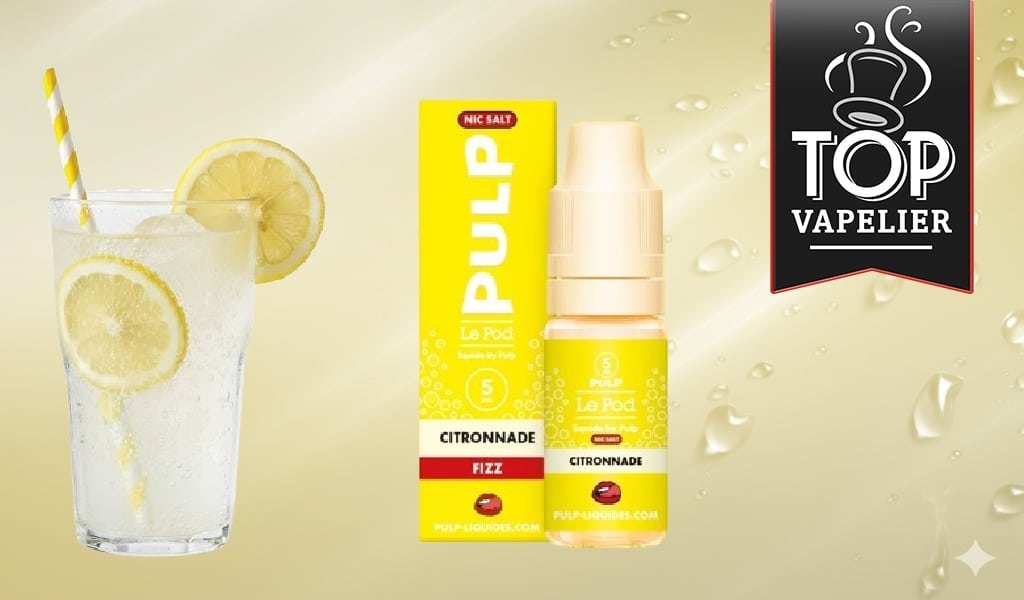 Citronnade Fizz (Gamme Le Pod by Pulp Fizz) par Pulp