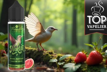 Fraise, Pastèque et Menthe Verte (Gamme Nektar) par Le French Liquide