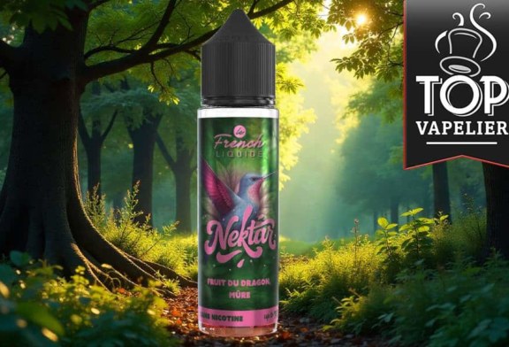 Fruit du Dragon, Mûre (Gamme Nektar) par Le French Liquide