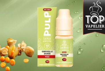 Groseille Dorée Fizz (gamme Le Pod by Pulp – Fizz) par Pulp