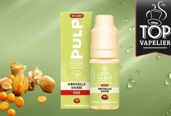 Groseille Dorée Fizz (gamme Le Pod by Pulp – Fizz) par Pulp