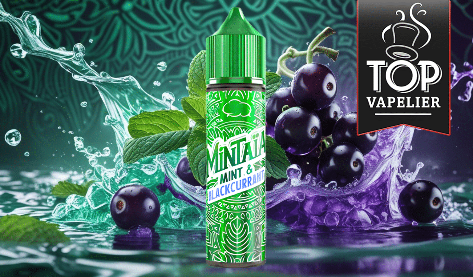 Mint & Blackcurrant (Gamme Mintaïa) par Eliquid France