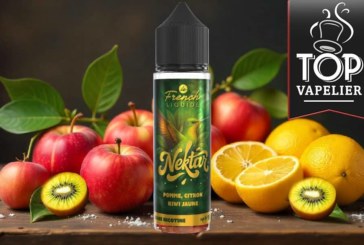 Pomme, Citron, Kiwi Jaune (Gamme Nektar) par Le French Liquide