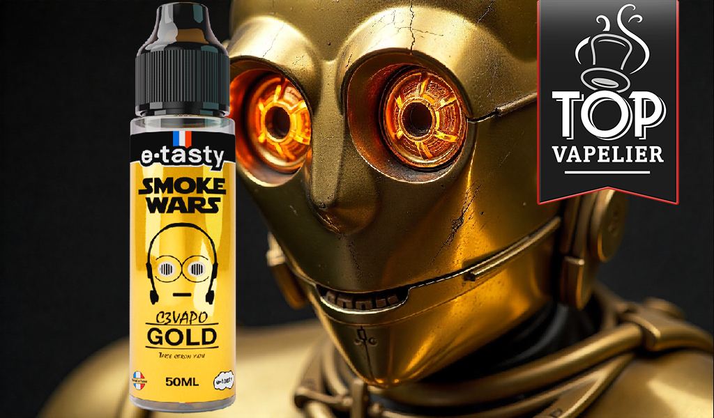 C3vapo Gold (Gamme Smoke Wars) par E.Tasty