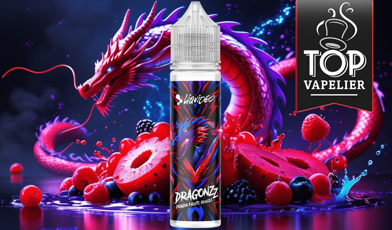 Dragon, Fruits Rouges (Gamme Dragonzz) par Liquideo